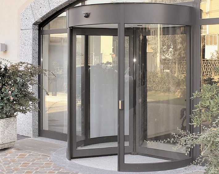 Frameless Glass Automatic Floor Spring