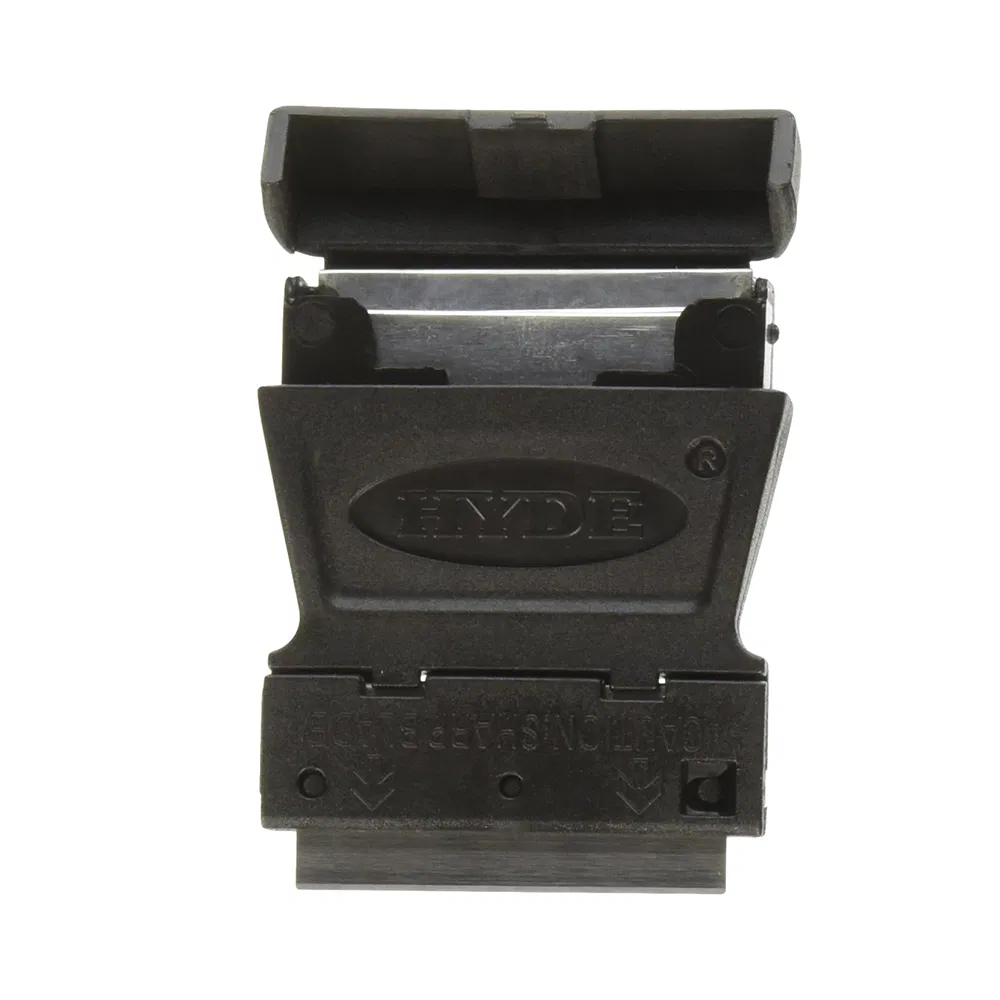 Mini Cleaning Scraper Plastic Razor Scraperwith Metal Blade