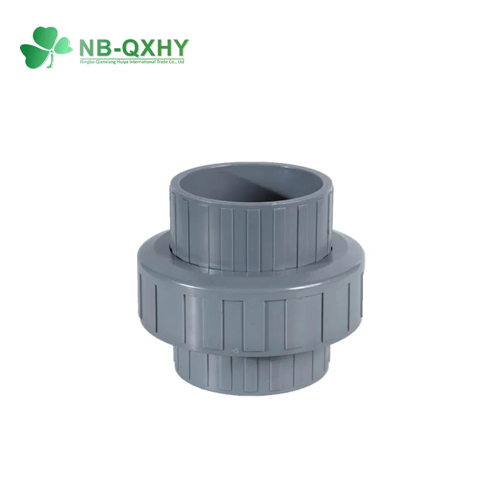 PVC Plastic Union Ball Valve CPVC Female Threaded Sch40/80 BS JIS DIN Union