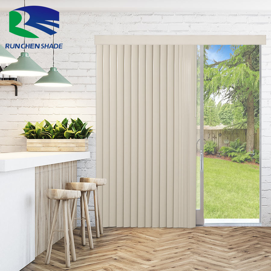 Wholesale Customized Motorized Vertical Blinds Curtains Electric Vertical Blackout Blinds