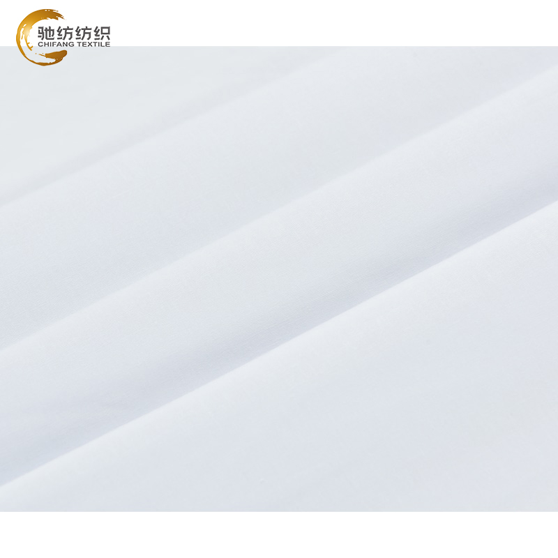 Customized White 50% Cotton 50% Polyester Hotel White Bedding Quilt Cover