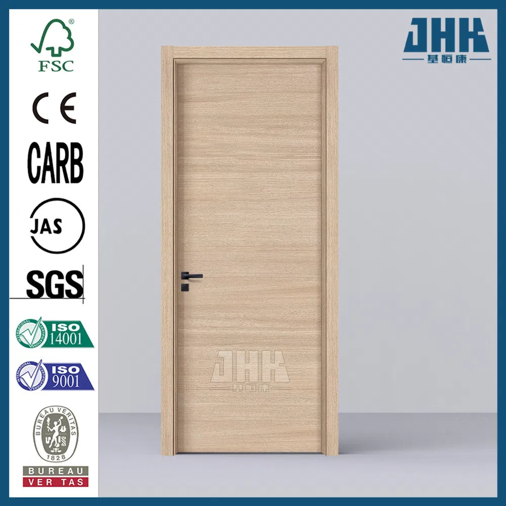 Jhk-F01-6 Molded Prefinished Plywood Hollow Core Single Flush Door