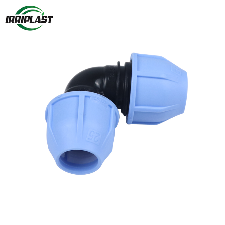 PP Compression Fittings Agricultural Irrigation Accessories Elbow for Water Supply