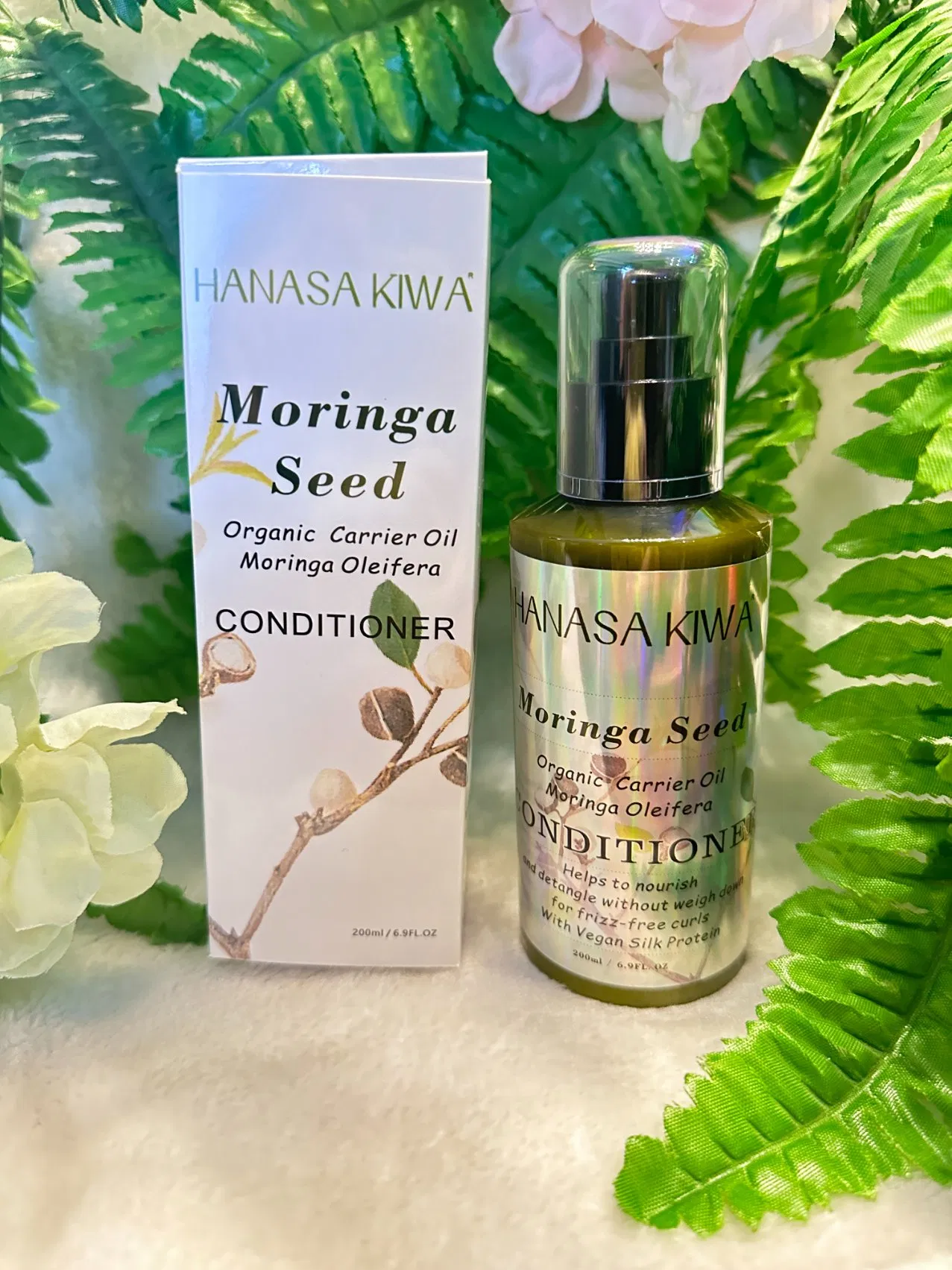 Natural Organic Carrier Oil Moringa Oleifera Moringa Seed Oil Hair Conditioner