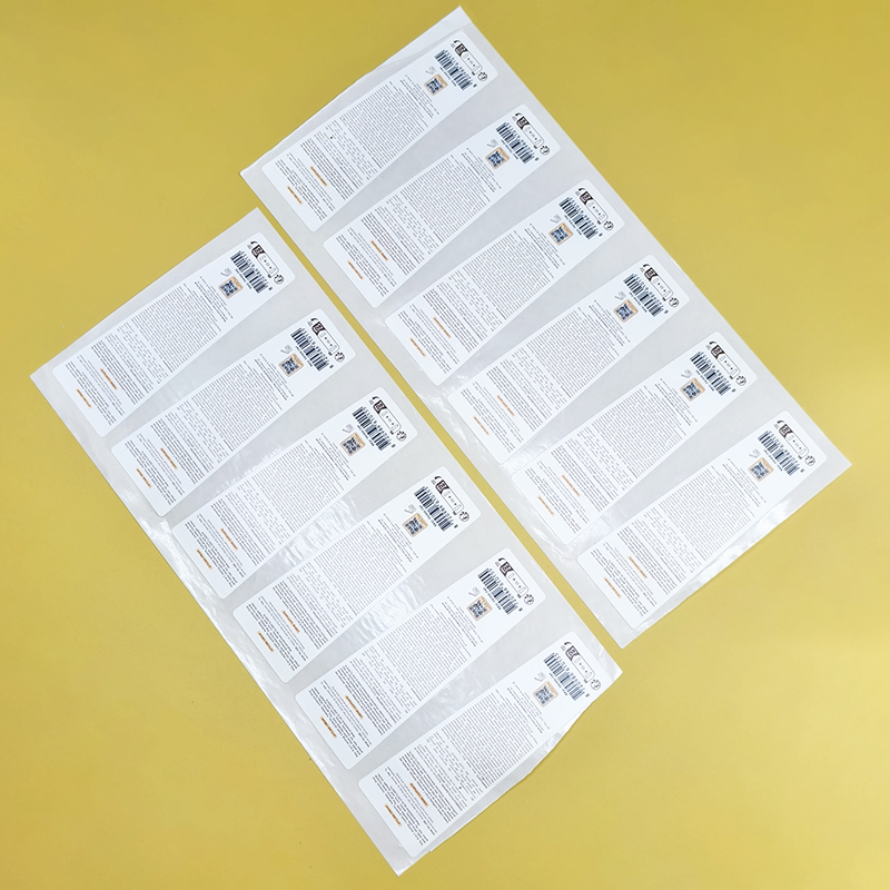 Durable High Quality Rolled Self Adhesive Label for Bottles