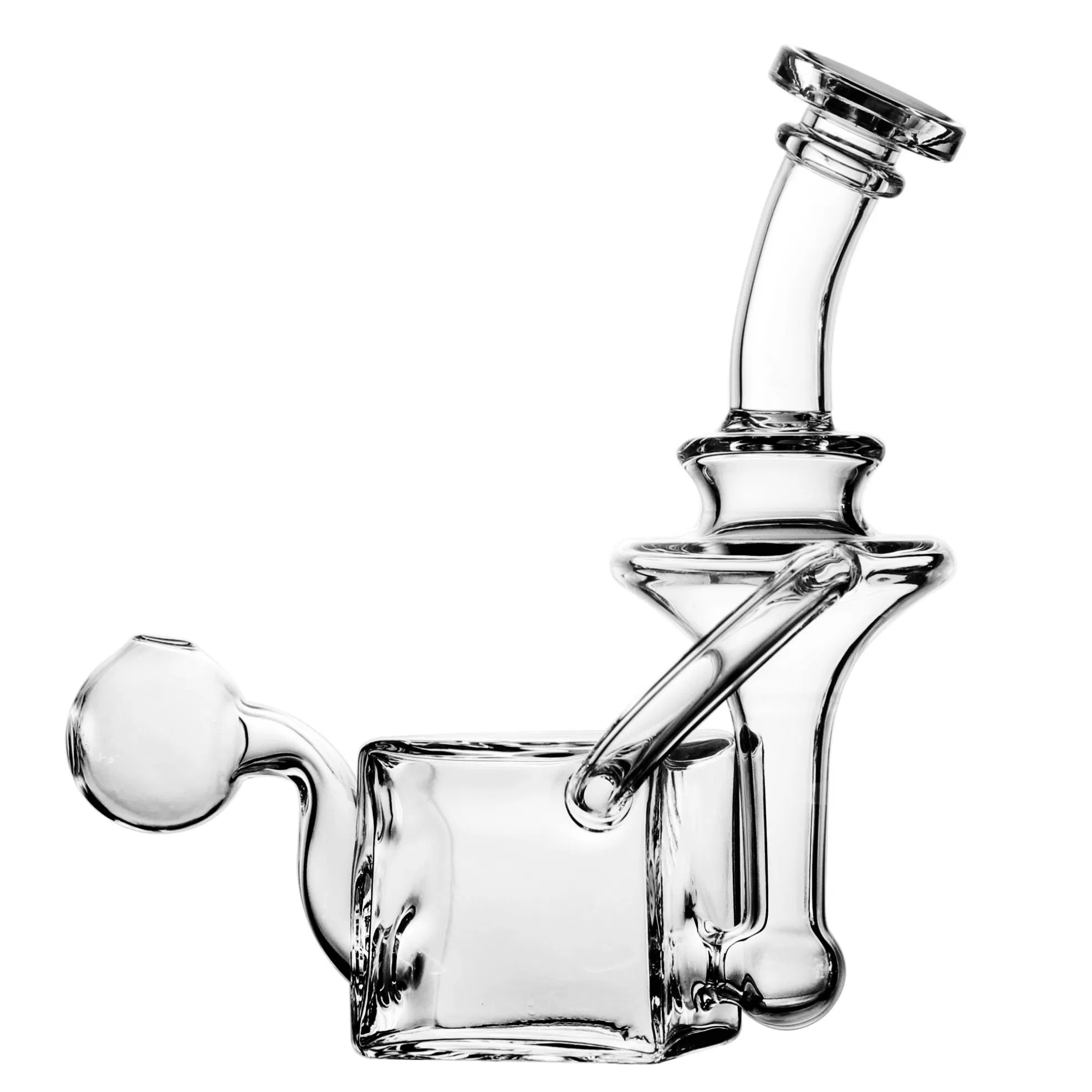 Gw-188 Giliglass 7 Inches Shisha Hookah Glass Hand Pipe Smoking Glass Water Pipe