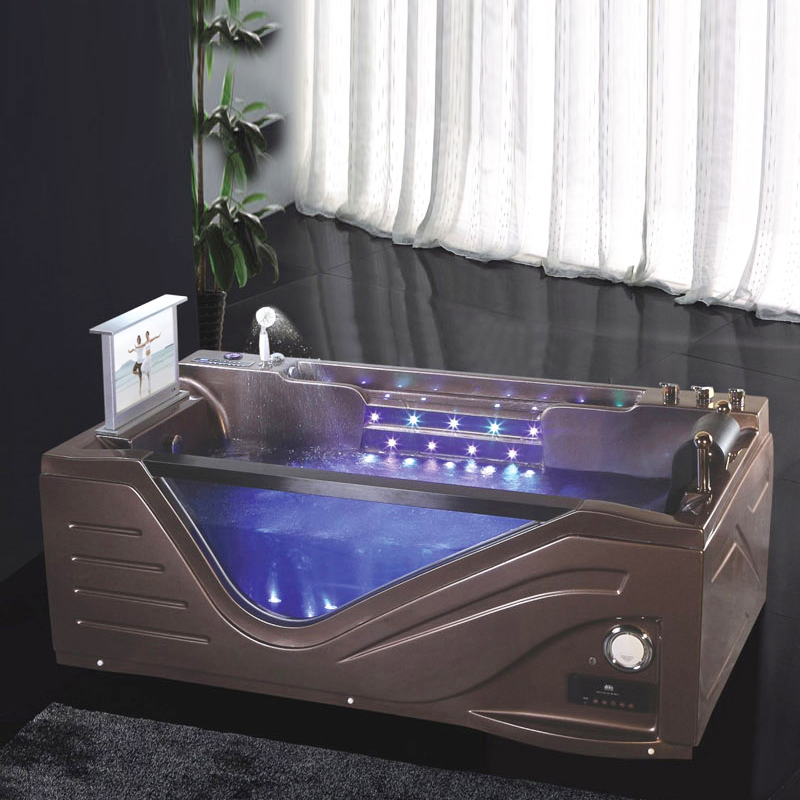 Hot Sale Deluxe Colorful Clear Acrylic Indoor Bathtub