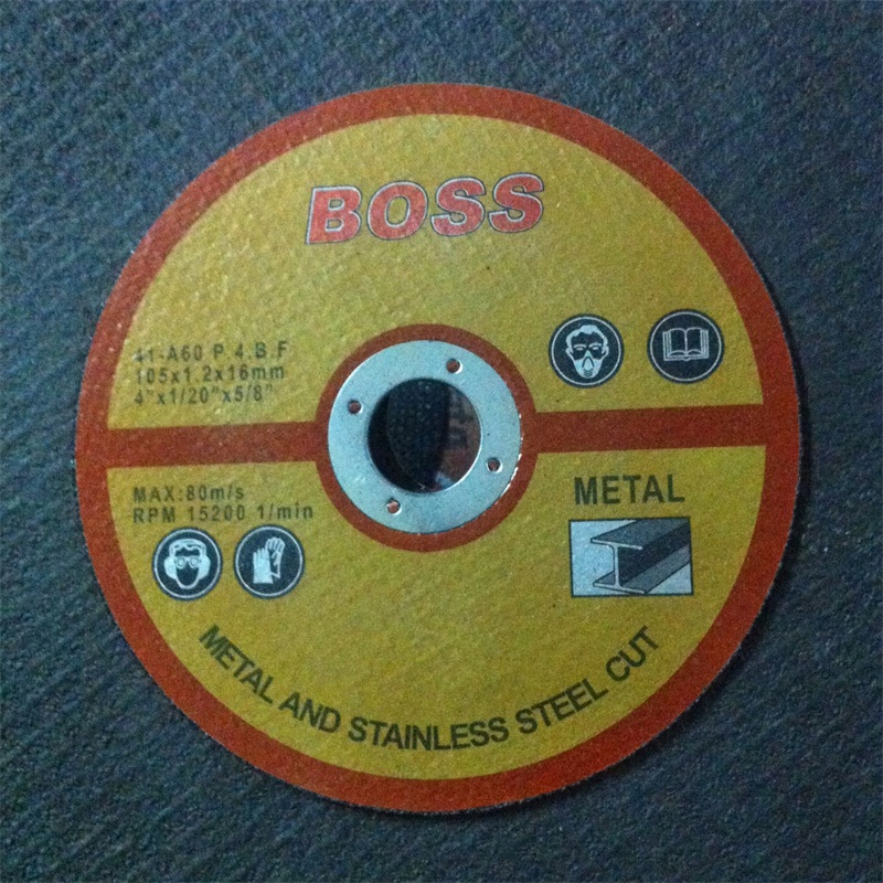 Abrasives Cutting Discs (105*1.2*16mm) for Steel and Stainless Steel