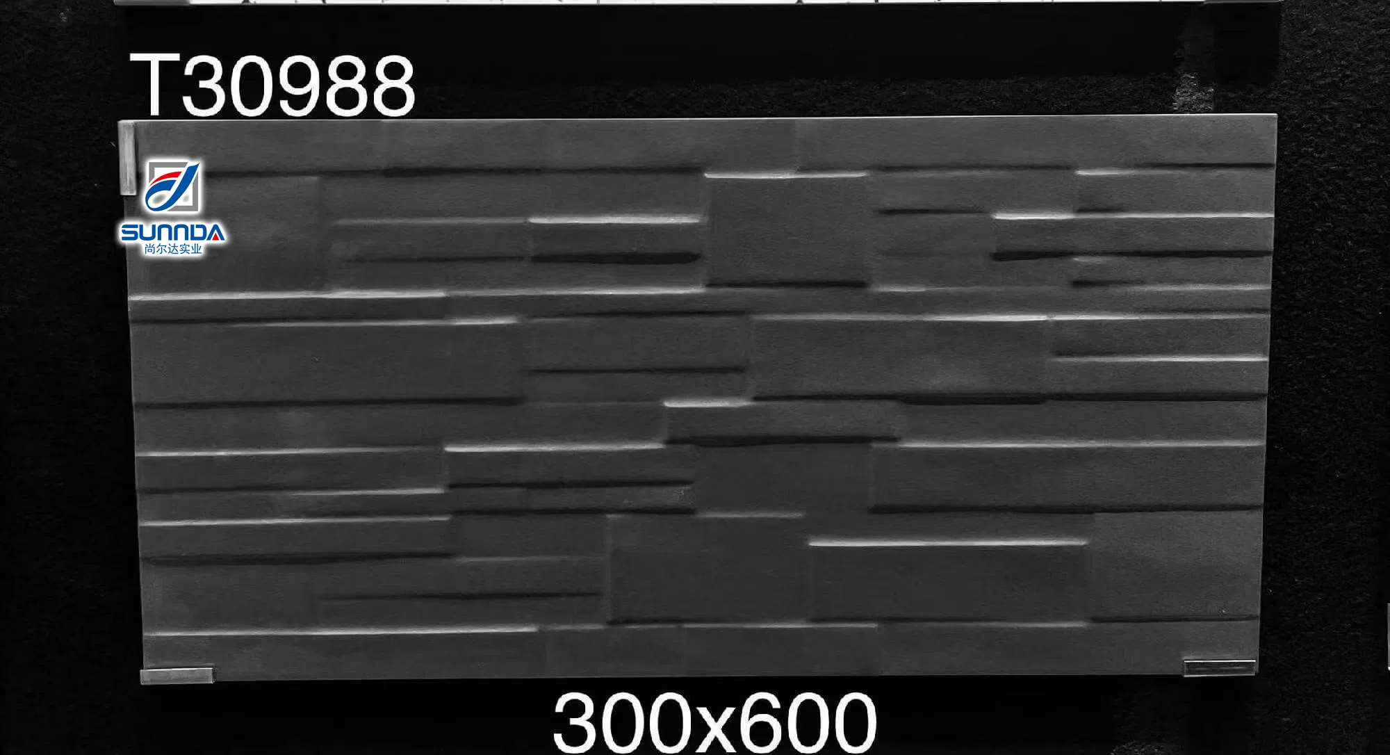 300X600 Exterior Wall Tiles Floor Matte Rough Surface School Villa Foshan