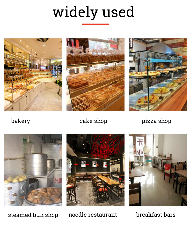 Commercial Small Dough Mixer Dough Sheeter for Sale