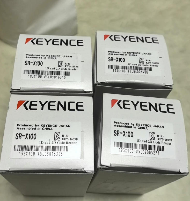 Sr-X100W Keyence Code Reader Industrial Fixed Barcode Scanner for Production Scanning