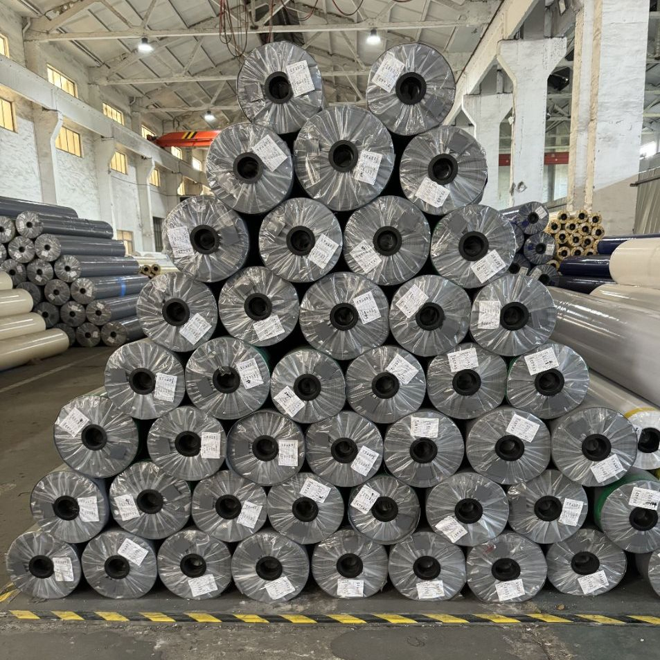 Waterproof Used Truck Tarpaulin Stocklot Standard Size PE Tarpaulin