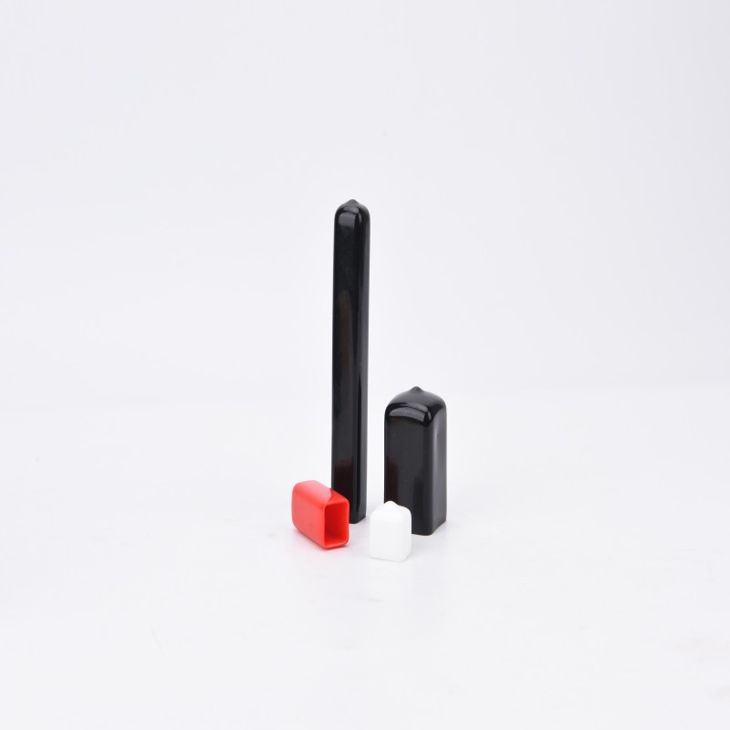 2 Inch Square Tube Plastic End Caps Vinyl Square Tubing End Caps Plastic Caps for Square Tubing