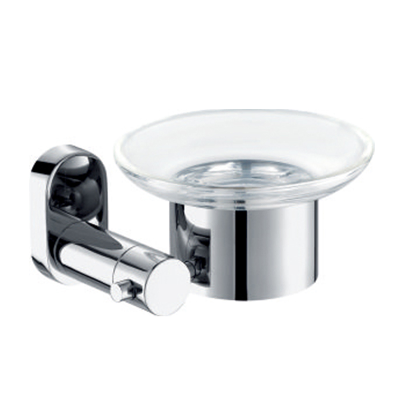 Bathroom Accessories Single Tumbler Holder Glass Round Cup Toothbrush Holder