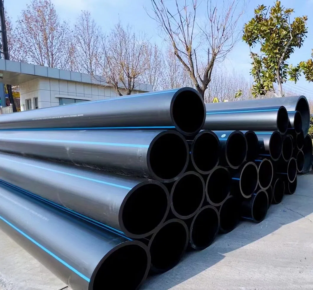 Hot Sale Factory Supply Pipe Price Convenient Installed PE100 HDPE Pipes for Construction