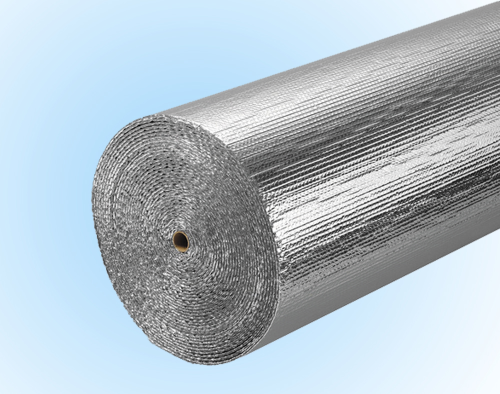 Custom Size Fire Retardant Aluminum Foil Single Bubble Insulation Wrap
