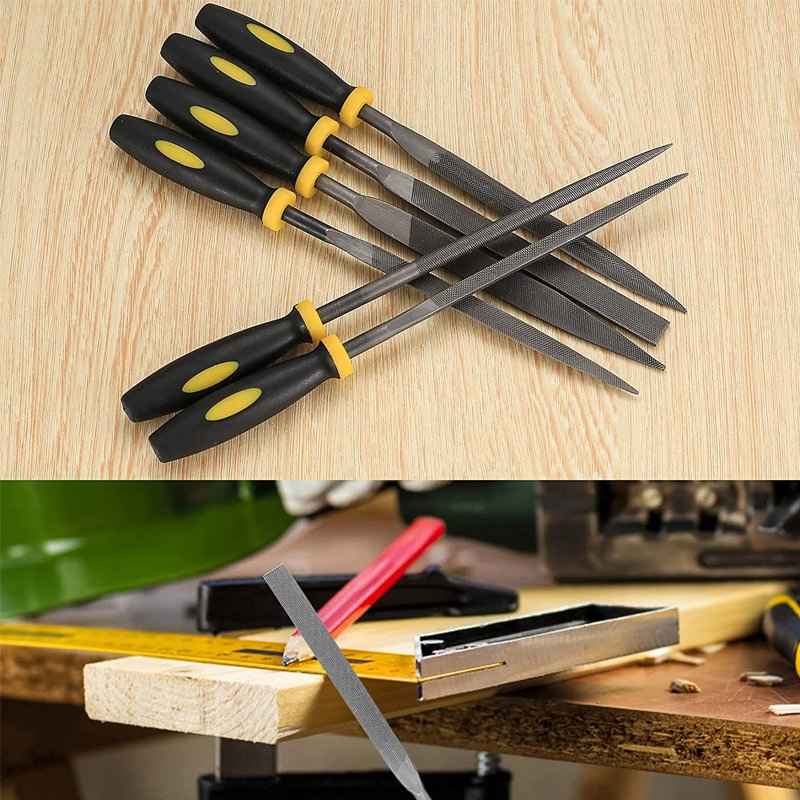 Набор стальных напильников для ногтей