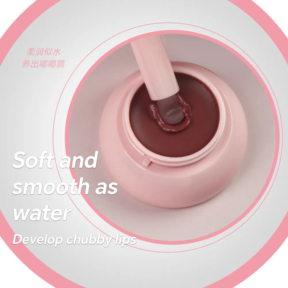 Custom Logo Wholesale Vegan Lip Balm Private Label Lip Brush with Jelly Texture Lip Balm