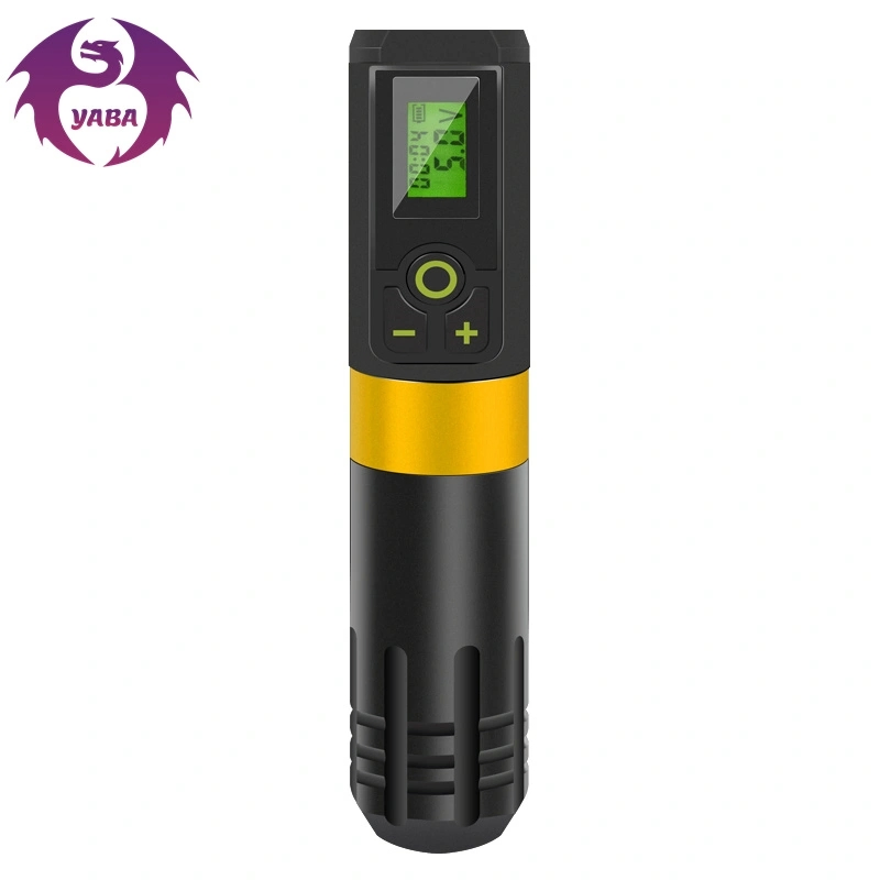 Premium Quality P2s Wireless Tattoo Pen Machine with Portable Power Pack 1800mAh