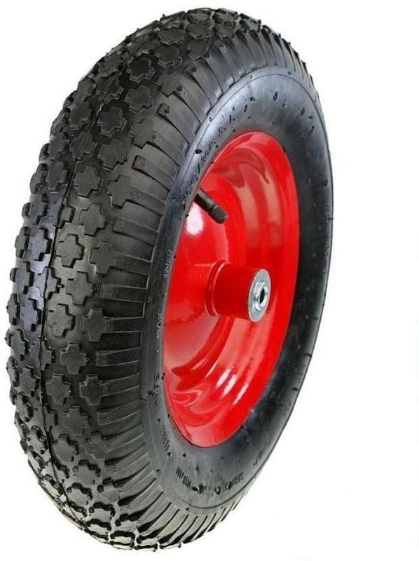 Qingdao Factory 4.00-8 Pneumatic Rubber Wheel with PU Foam for Hand Truck, Trolley, Wheelbarrow