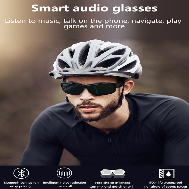 Wearable Technology Anti Blue Intelligent Glasses Super Smart Eyeglasses for Gaming Driving Sport Riding Cycling
