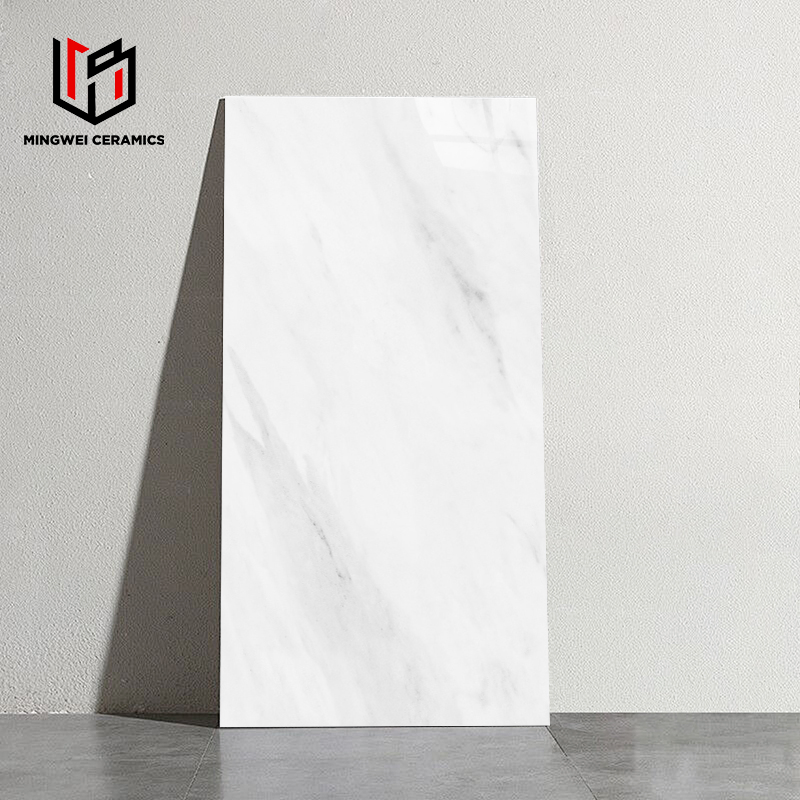 600X1200mm Large Format Porcelain Slab Tiles, High Gloss Marble Design Ceramic Tiles