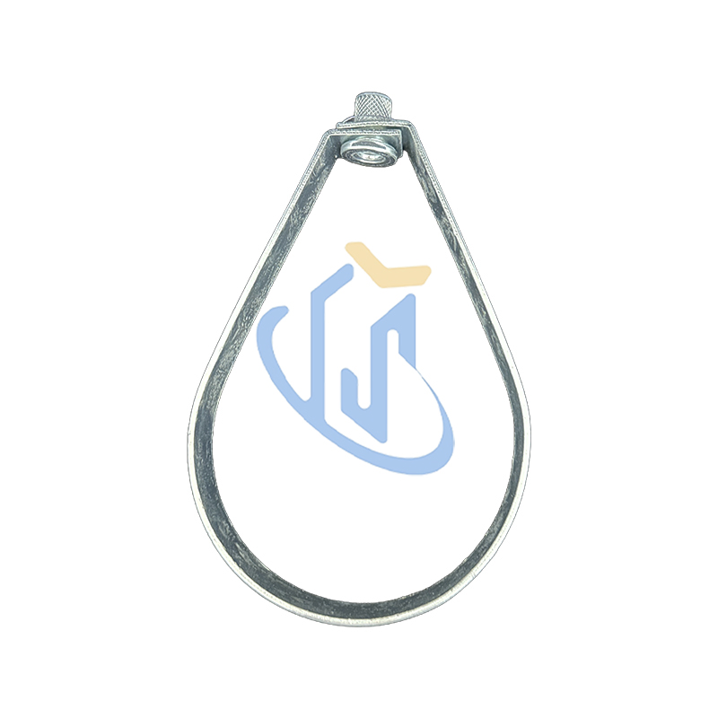 Factory Customize Smooth Metal Surface Pear Shape Gas/Water Tube Loop Hanger