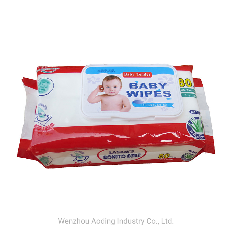 Good Quality Wholesale Cheap Price Non Woven Johnsons Baby Wet Wipes in China