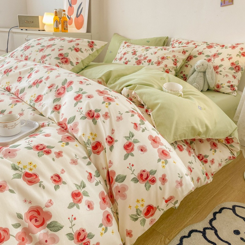 Brand New Ultra Soft and Skin Friendly Four Piece Set on The Bed