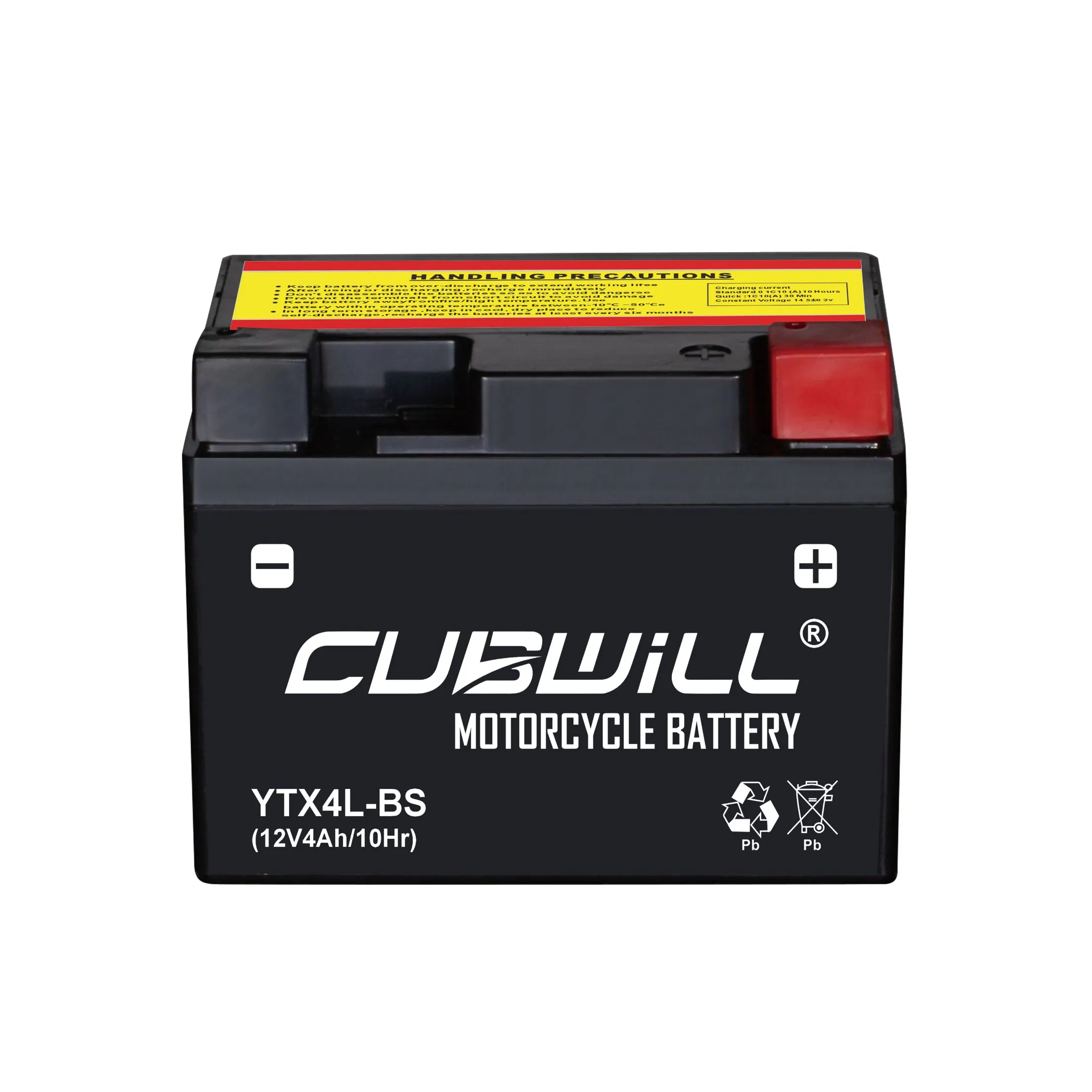 Аккумулятор YTX4L-BS 12V 4Ah для скутеров Yamaha и Honda