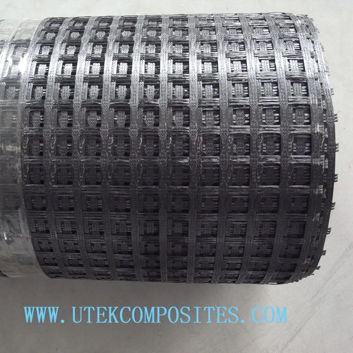 Asphalt Coated Fiberglass Geogrid with CE