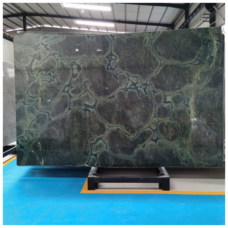 Brazilian Dark Green Verde Vitoria Regia Quartzite for Countertops and Wall Cladding