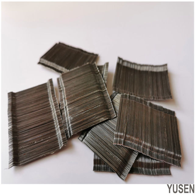 Yusen Steel Fiber Glued Hooked for Concrete Slab