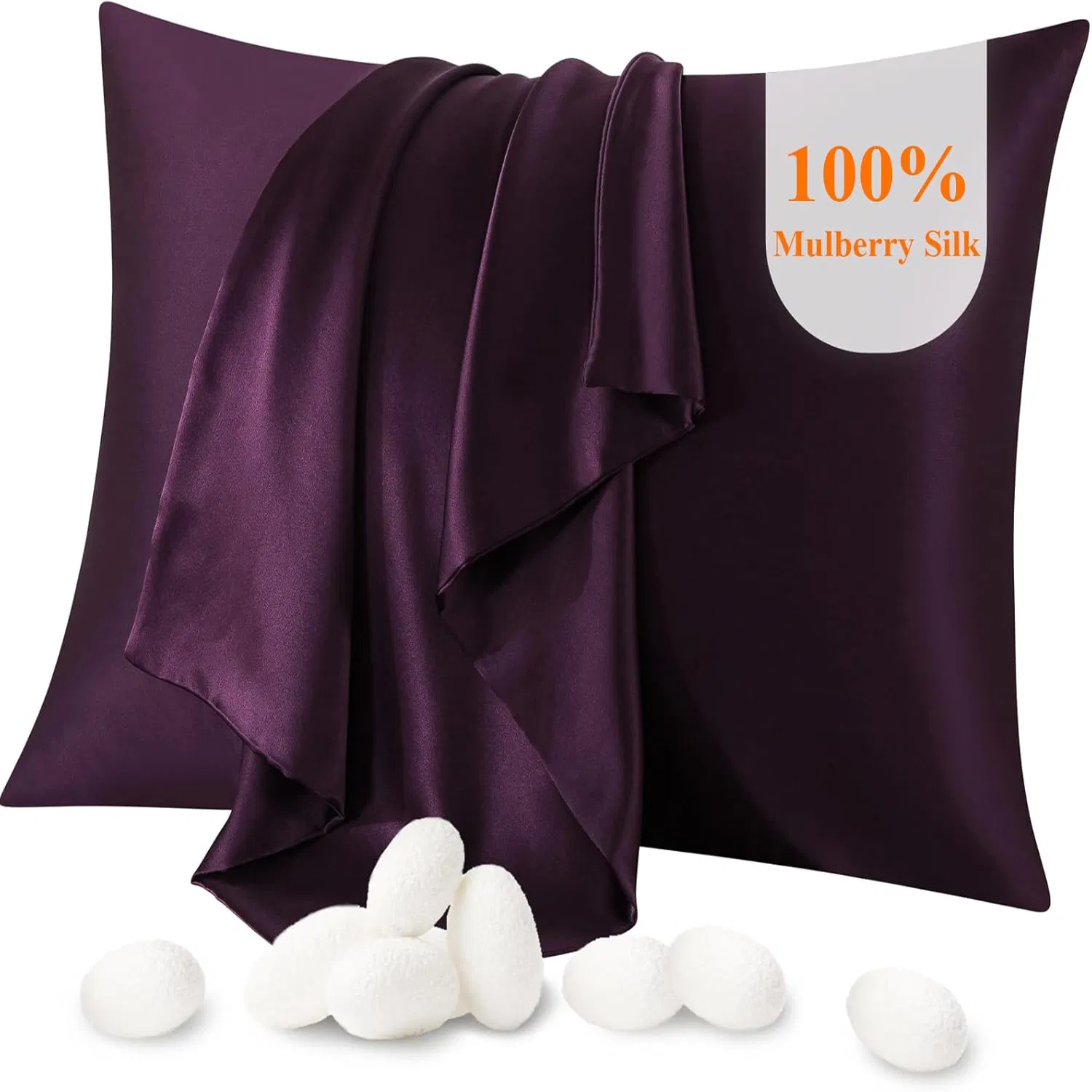 Both Side Mulberry Silk Pillowcase