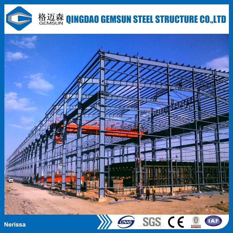H-Section Column/Beam Light Steel Building/Warehouse