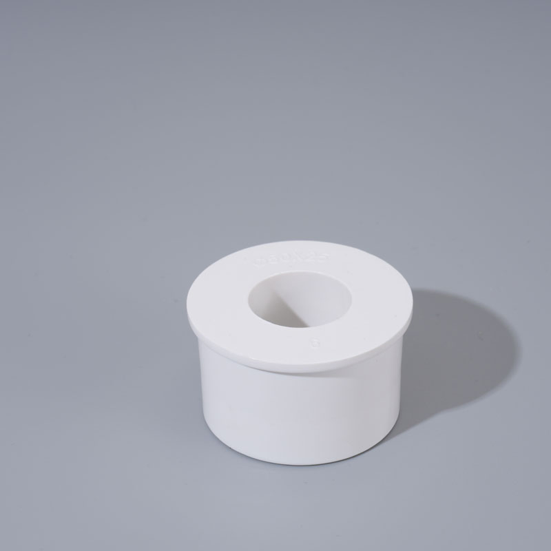 PVC / UPVC Core Filling Reducer Adapter with Injection Molding and Custom Size Options