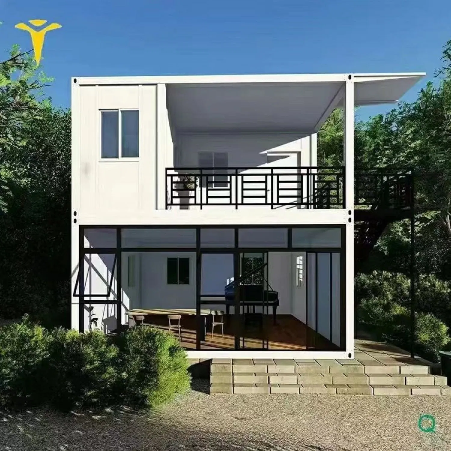 Modern Ready-Made Mobile Houses Are Affordable for Living, Foldable Prefabricated Houses Are Easy to Assemble, and Foldable Container Houses