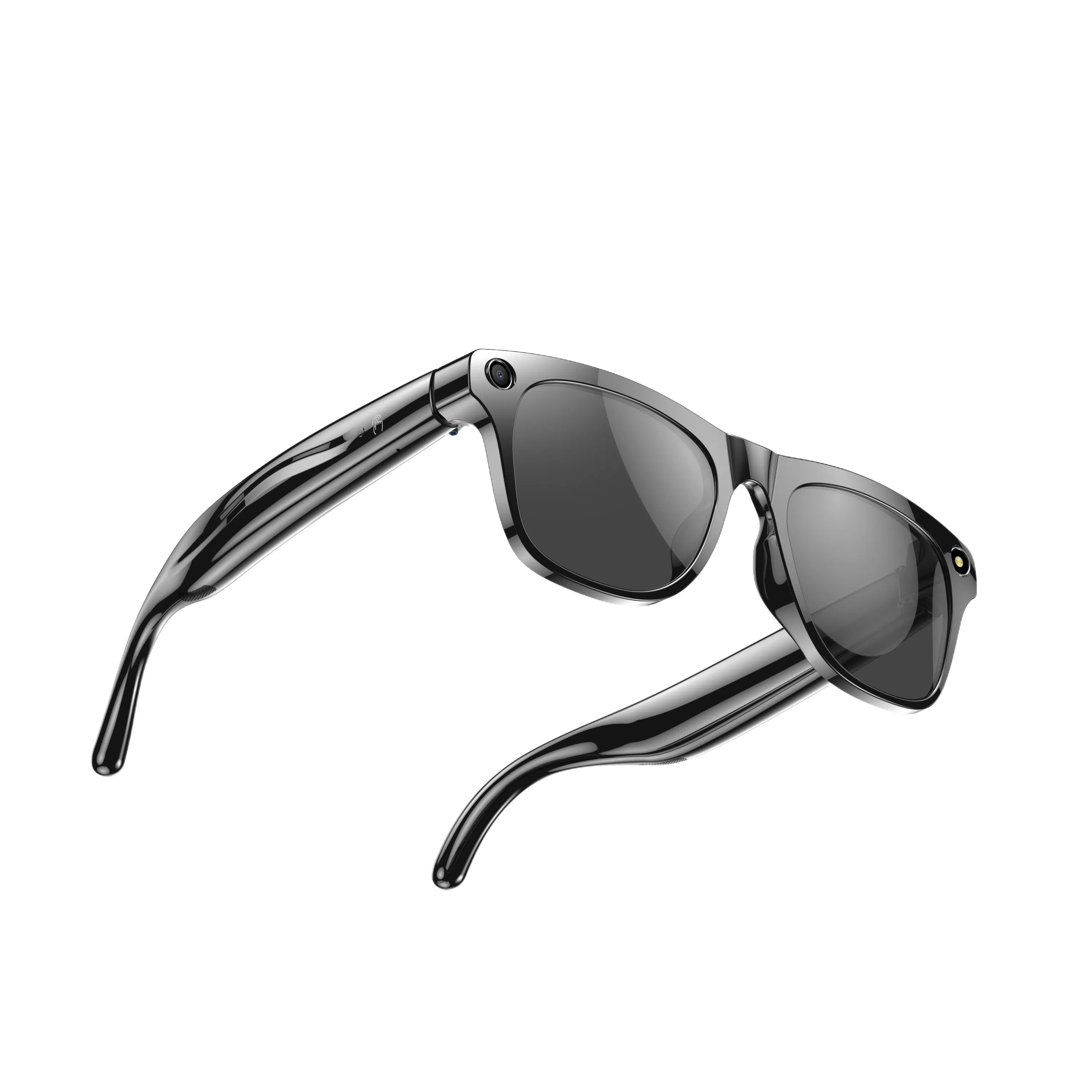 Ai Intelligent Sunglasses Capture Recognition Recording Translation Life Waterproof Camera Video Speaker Touch Ai Smart Glasses