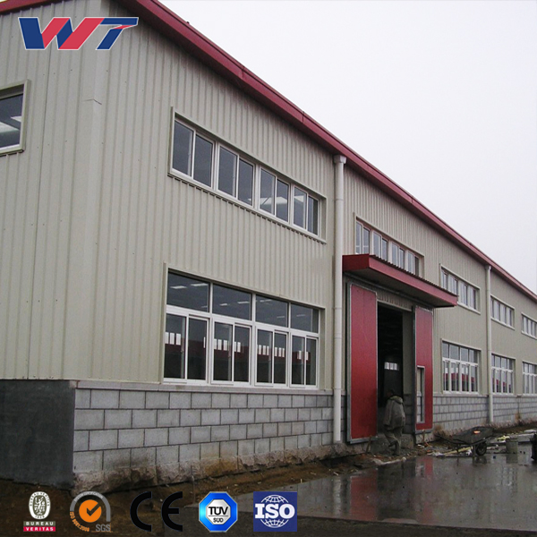 Large Span Prefabricated Steel Structure Warehosue Workshop Metal Building