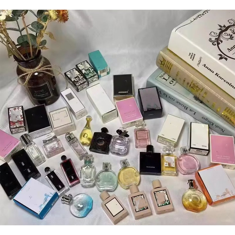 Floral Scent Luxury Glass Bottle Long Lasting Eau De Brand Mini Perfume