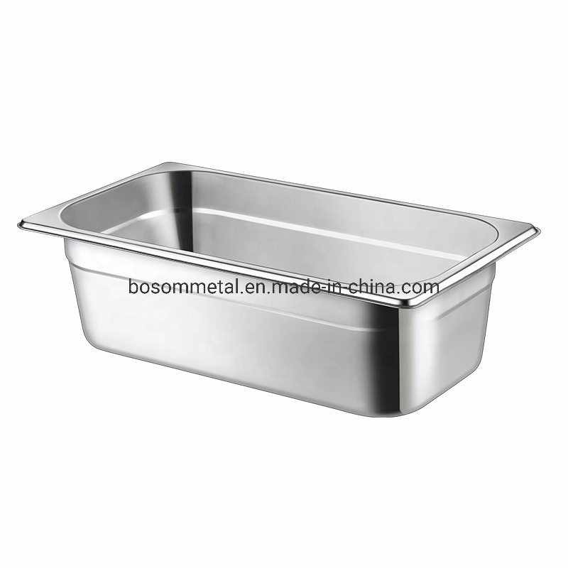 China Made Kitchenware Stainless Steel Gastronorm Food Container Gn Pan