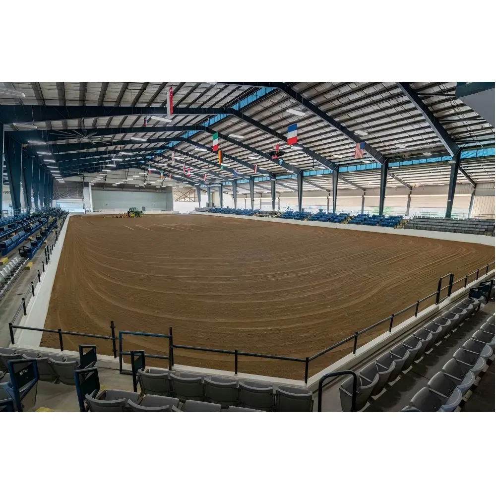 Pre-Engineered Indoor Horse Arena Stable Building Horse Barn Prefab Riding Arena