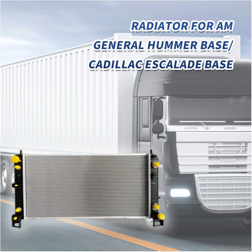 Алюминиевый радиатор 4 ряда для Hummer H3/H3T, GMC/Chevy Colorado