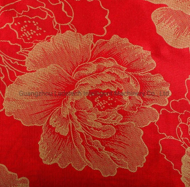 Mattress Ticking 100% Polyester Printed Tricot Knitted Fabric 70-80 Grams