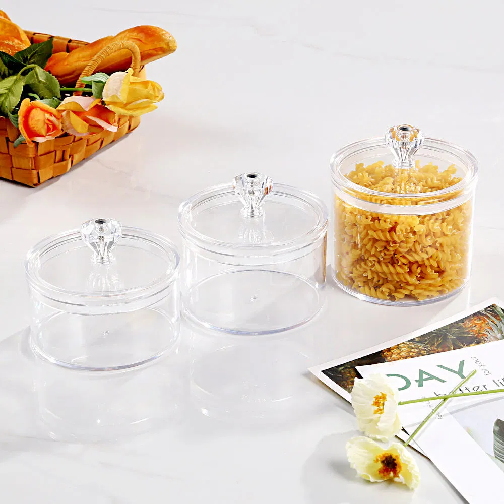 Sealed Jar - Good Quality Transparent Plastic for Kitchen & Hotel
