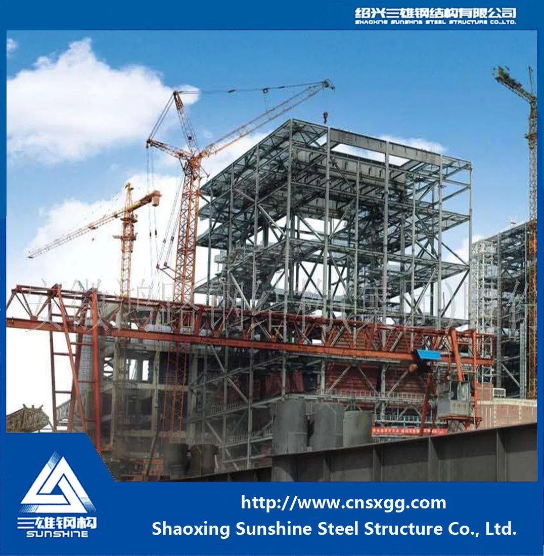 Heavy Steel Power Plant Steel Structure for Steel Construction