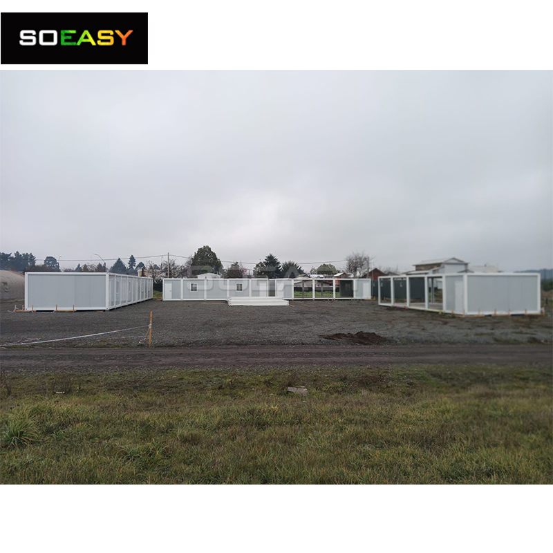 China Manufacturer Cheapest Modular Labor Oil & Gas Camp Flat Pack Dormitory Portable Detachable Container House Indonesia Mining Camp