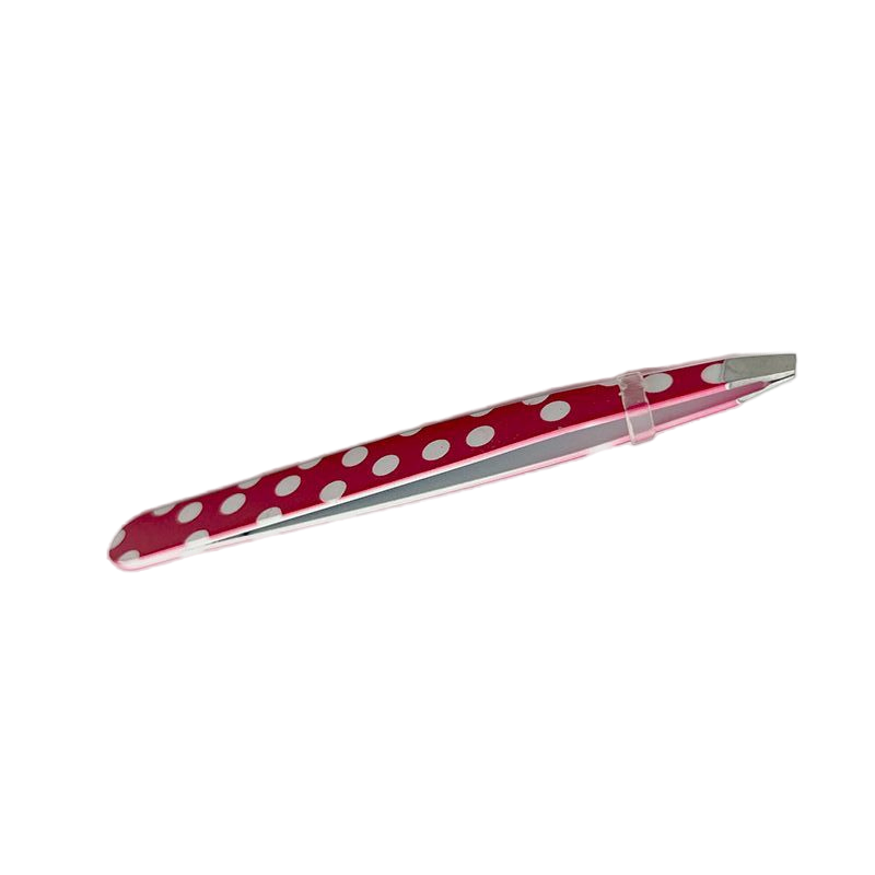 Customized Precision Slanted Stainless Steel Eyebrow Tweezer for Perfect Shaping