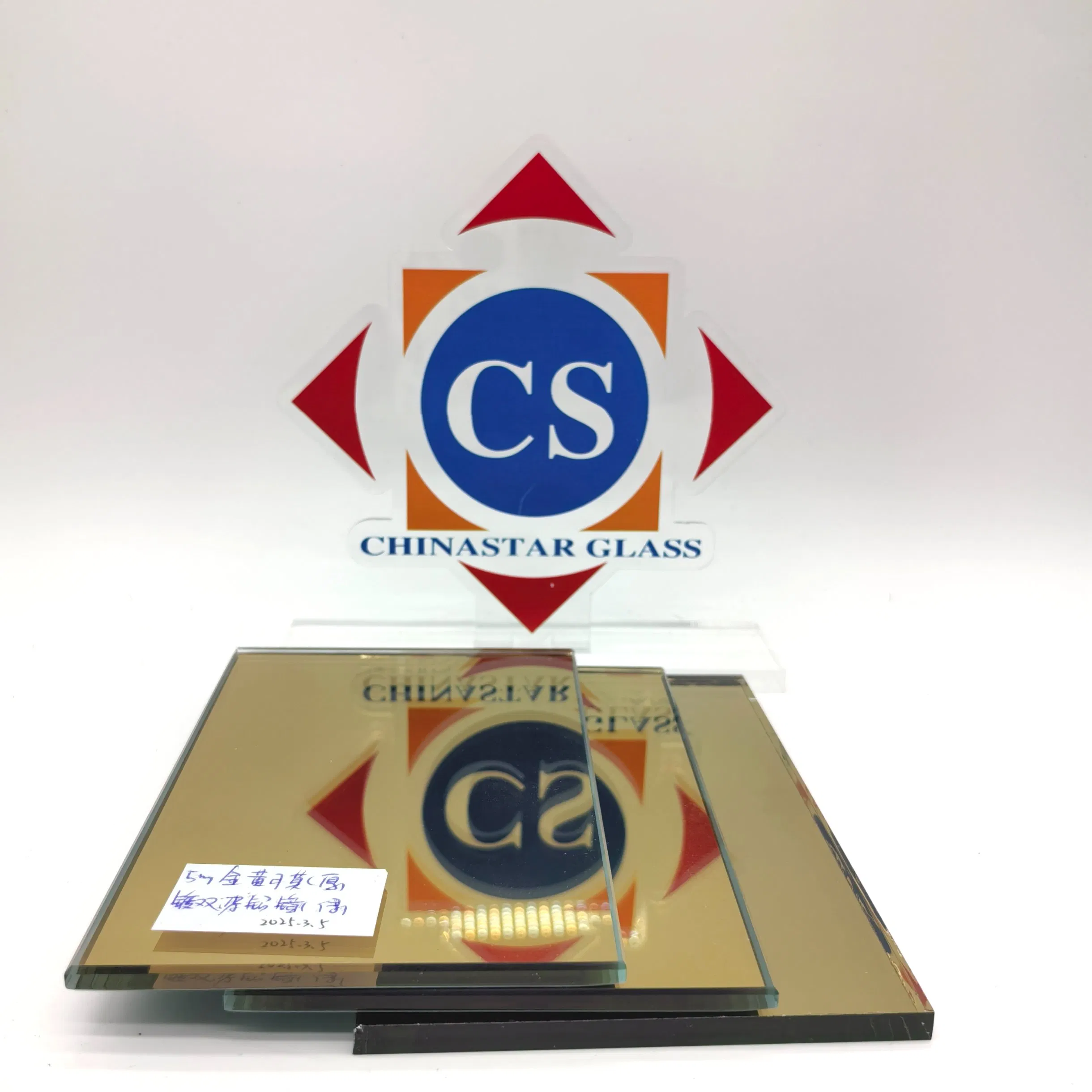 3/4/5/6/8mm Golden Reflective Aluminum Mirror Double Coated for Decorations/Bathroom/Background/Wall Surface