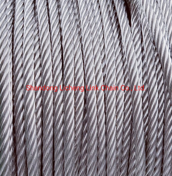 Stainless Steel Galvanized Carbon Steel Wire Rope